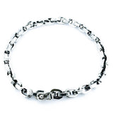 Pulsera Oxidada De Plata