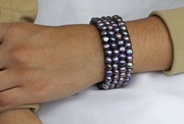 Brazalete de Perla Tornasol