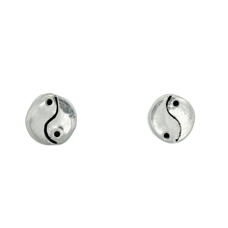 Arete de Yin Yang de Plata