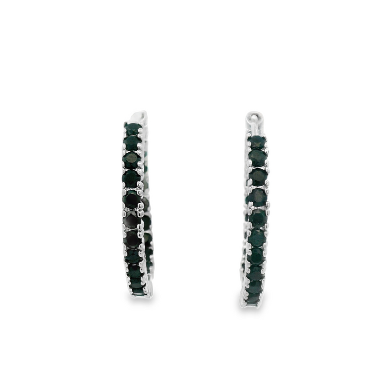 Arracada Piedras Preciosas Zafiro