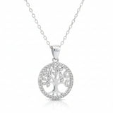Collar de Árbol de la Vida de Circonia