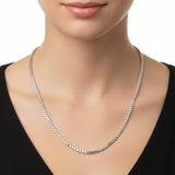 Cadena Veneciana Gruesa De Plata