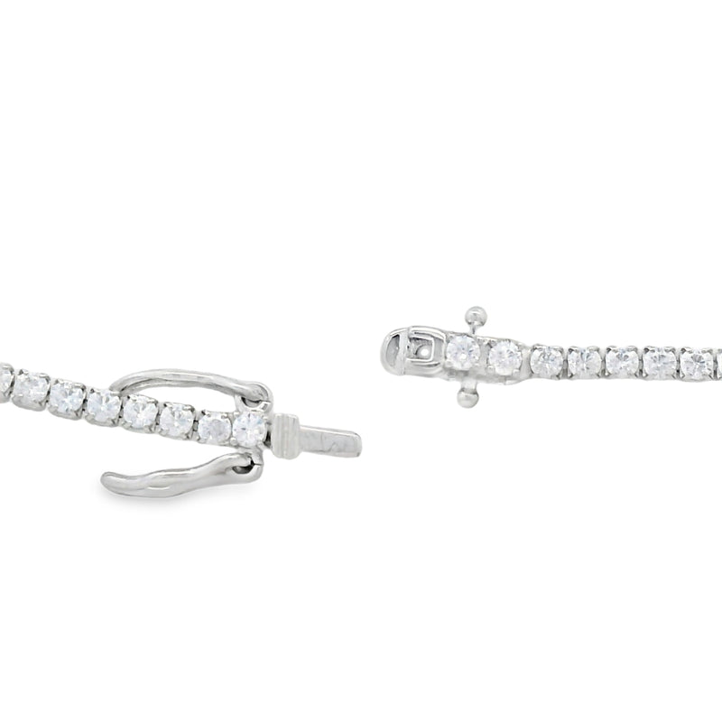 Pulsera de Tenis Circonia con Broche 17 CM