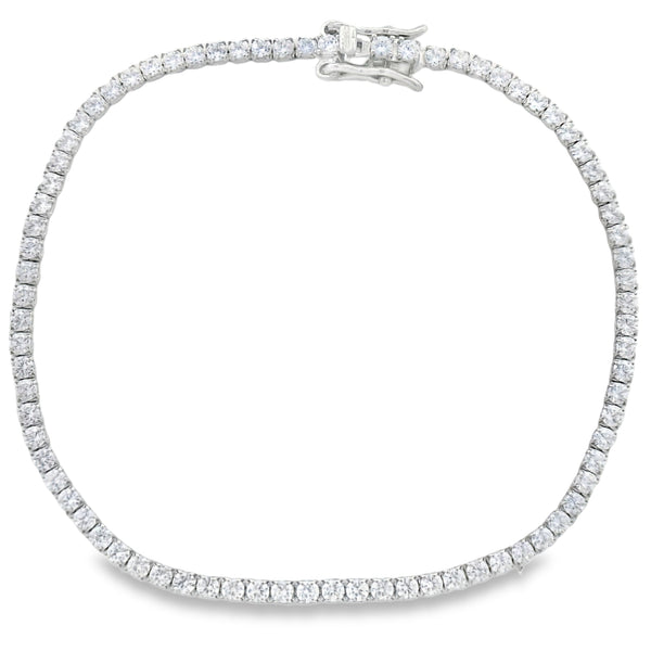 Pulsera de Tenis Circonia con Broche 17 CM