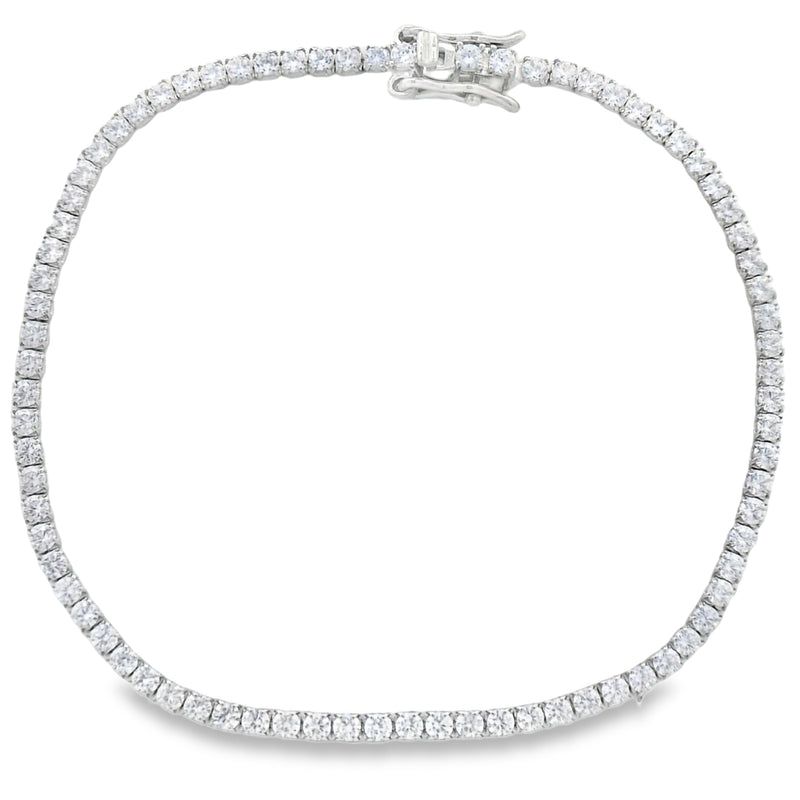 Pulsera de Tenis Circonia con Broche 17 CM