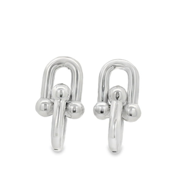 Arete de Plata Electroformada