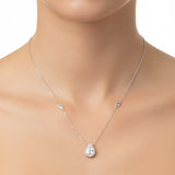 Collar de Gota de Ciconia con Círculos