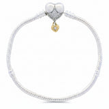 Pulsera para Dijes de Broche de Corazon