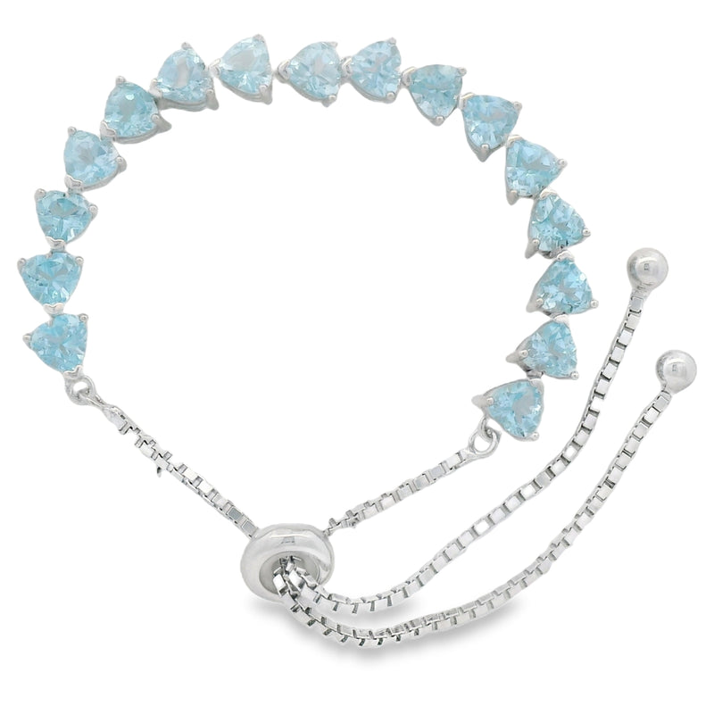 Pulsera de Piedra Natural De Circulo Ajustable Amatista