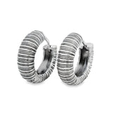 Arete de Bali de Plata