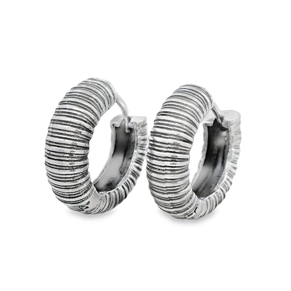 Arete de Bali de Plata