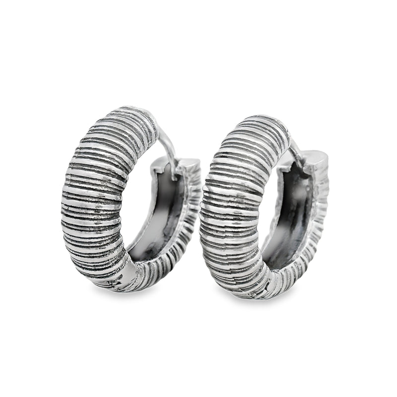 Arete de Bali de Plata
