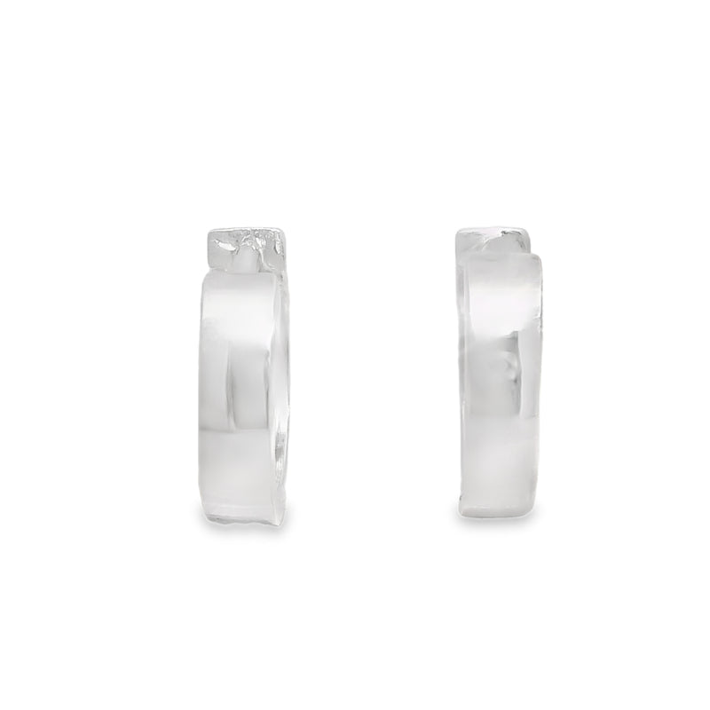 Arracada de Plata Lisa