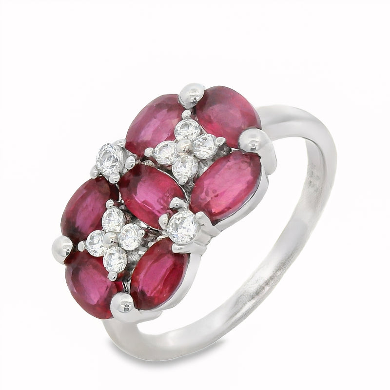 Anillo De Piedras Preciosas