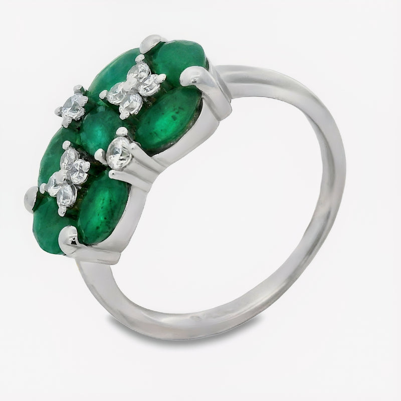 Anillo De Piedras Preciosas