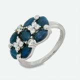 Anillo De Piedras Preciosas