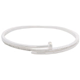 Brazalete Clavo con Circonias