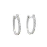 Arracada de Hilera de Circonia