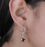 Arracada de Estrella Rojo