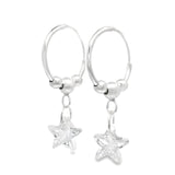 Arracada de Estrella Rojo