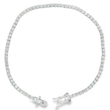 Pulsera Tenis Circonia Con Destello Infinito 17 CM