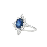 Anillo de Piedra Natural Estrella Esmeralda / 7