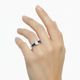 Anillo Zafiro Con Ópalo Zafiro Con Ópalo / 6