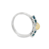 Anillo Zafiro Con Ópalo Zafiro Con Ópalo / 6