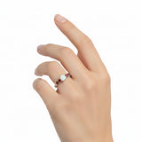 Anillo Granate Con Ópalo Granate Con Ópalo / 6