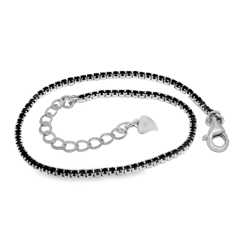 Pulsera de Tenis Negra