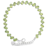 Pulsera de Piedra Natural Ovalos Amatista