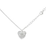 Collar Mandala De Corazón Trenzado