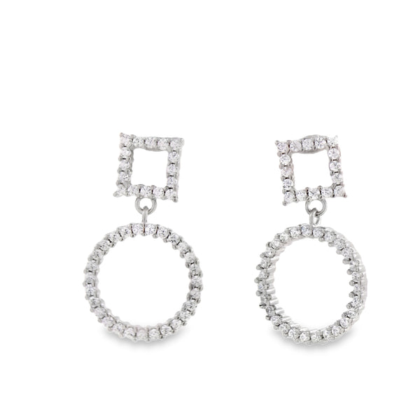 Arete de Cuadro y Circulo de Circonias