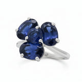 Anillo Zafiro Piedras Preciosas