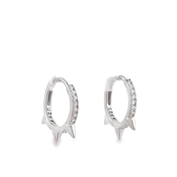 Arracada de Circonia con Picos