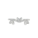 Anillo de Circonia con Tres Corazones 6