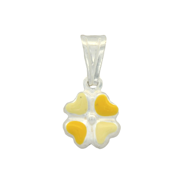 Dije para Pulsera y Collar de Trebol Amarillo