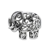 Anillo Elefante con Grecas de Plata 6