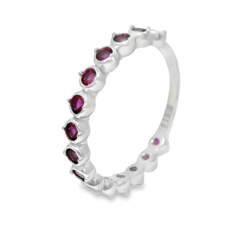 Anillo Gotitas de Circonia Azul / 5