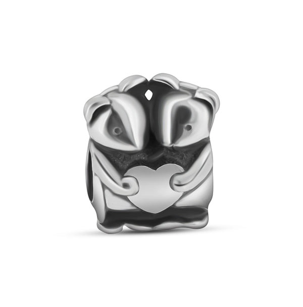 Dije De Pareja De Ositos Para Pulsera