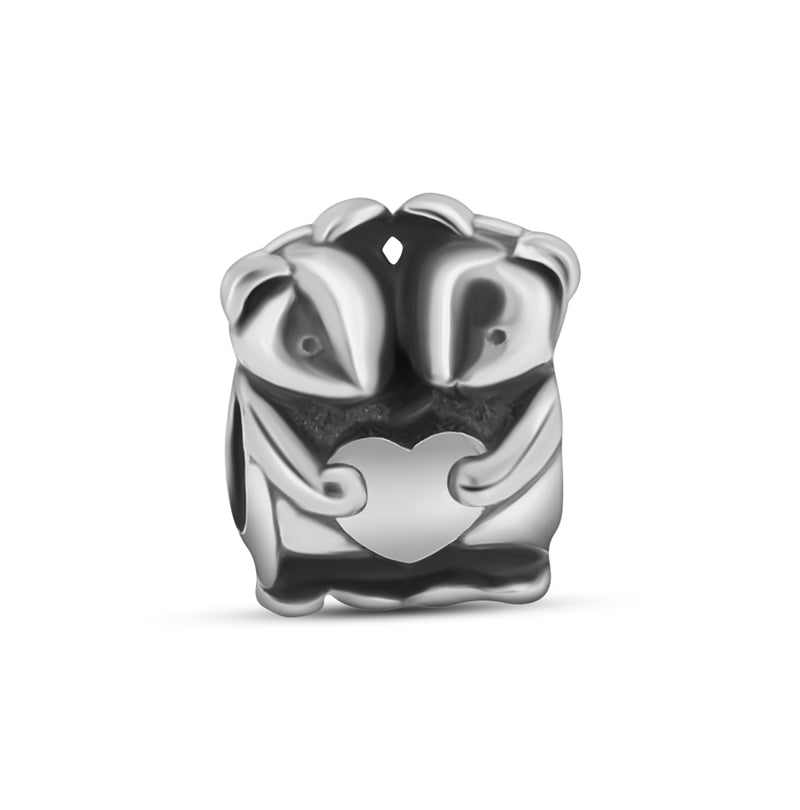 Dije De Pareja De Ositos Para Pulsera