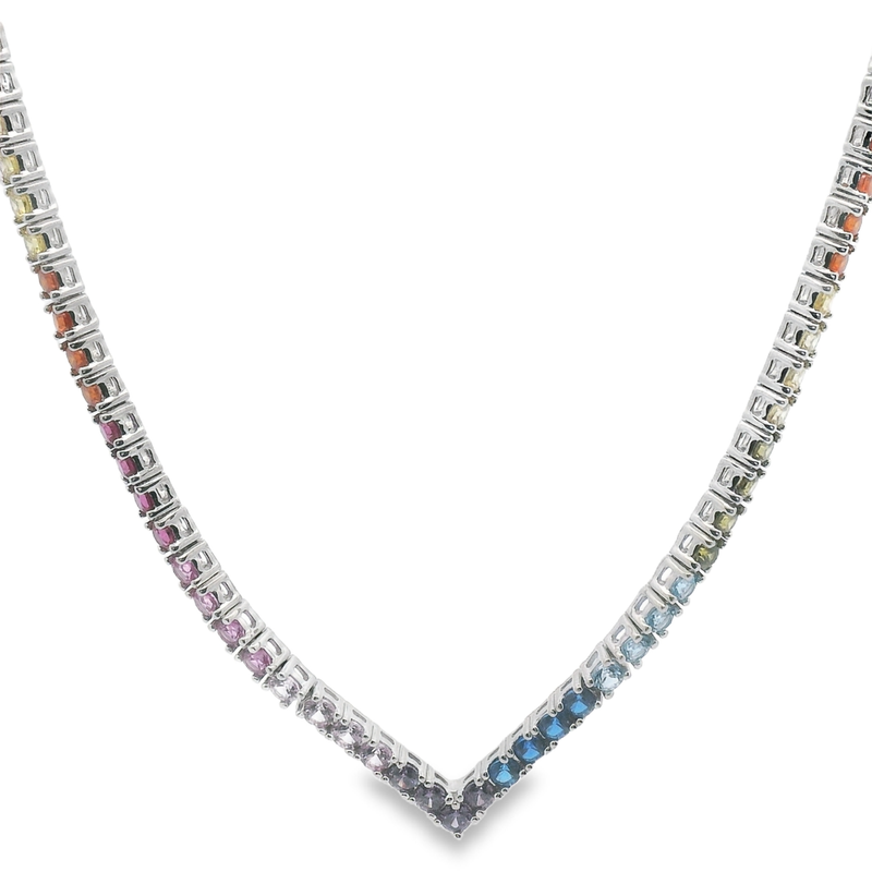 Collar de Tenis Multicolor