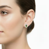 Arete De Piedra Natural Peridot