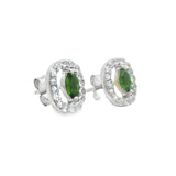 Arete De Piedra Natural Peridot