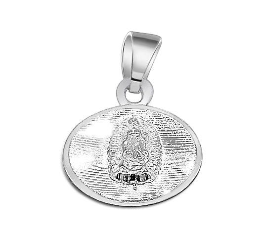 Medalla Virgen De Guadalupe De Plata