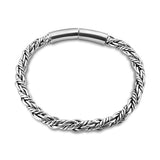 Plata de Pulsera Oxidada