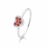 Anillo de Corazón con Circonia 6