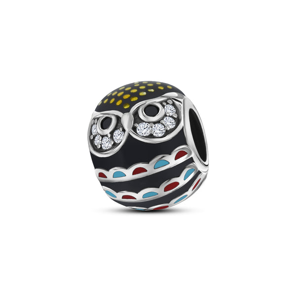 Dije Para Pulsera De Búho