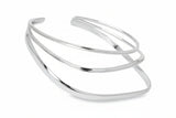 Brazalete De Plata Cuadrado