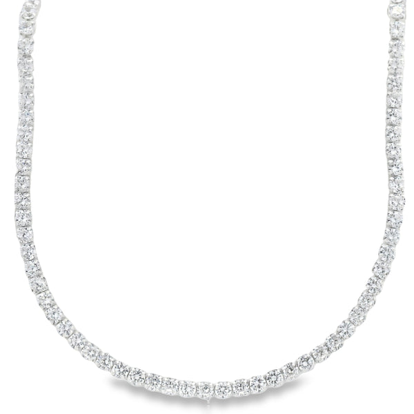 Collar de Tenis con Circonia de Plata